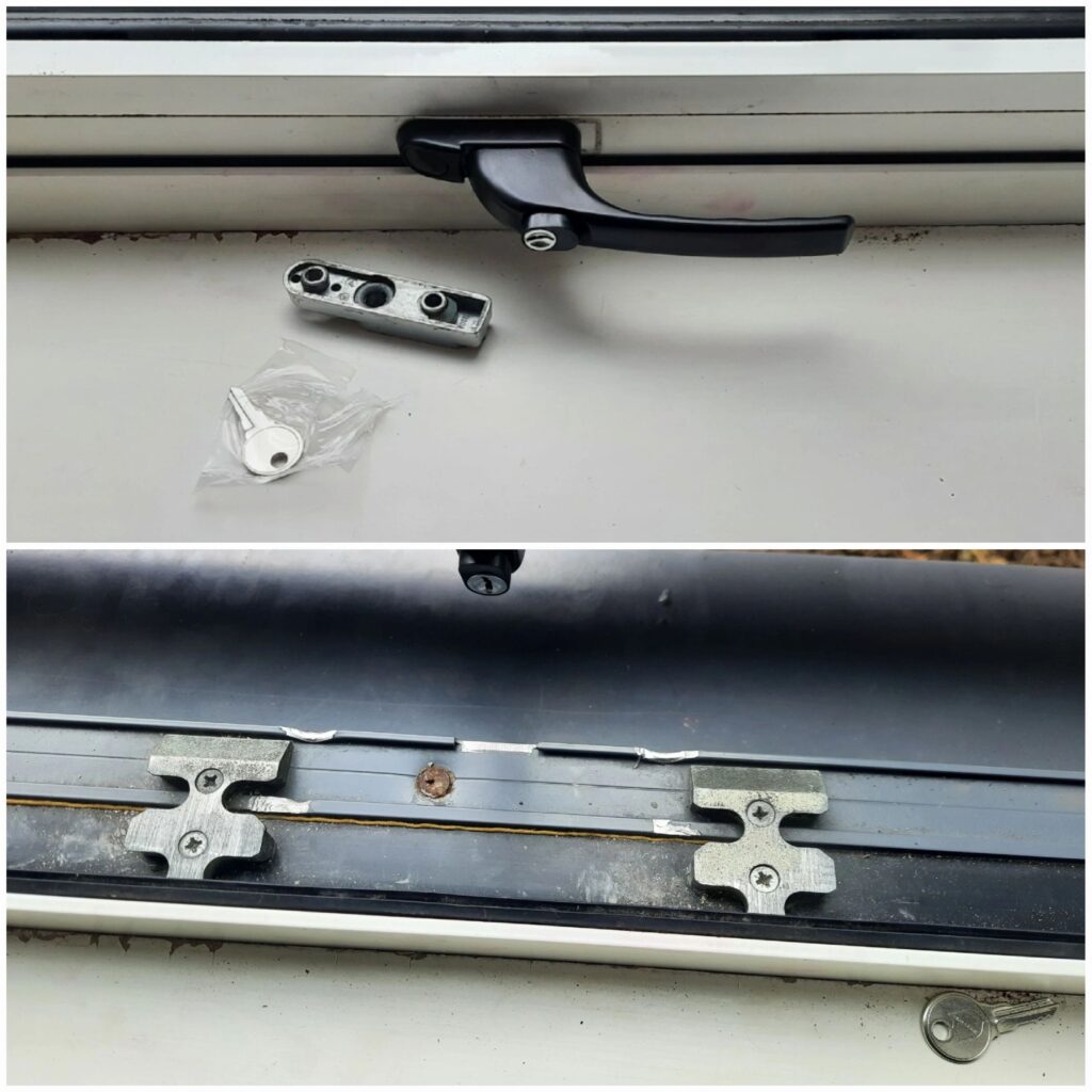 Aluminium window handle replacement in Isleworth