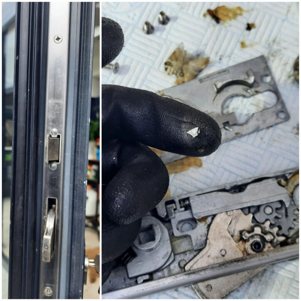 Bi-fold door gearbox replacement in Richmond