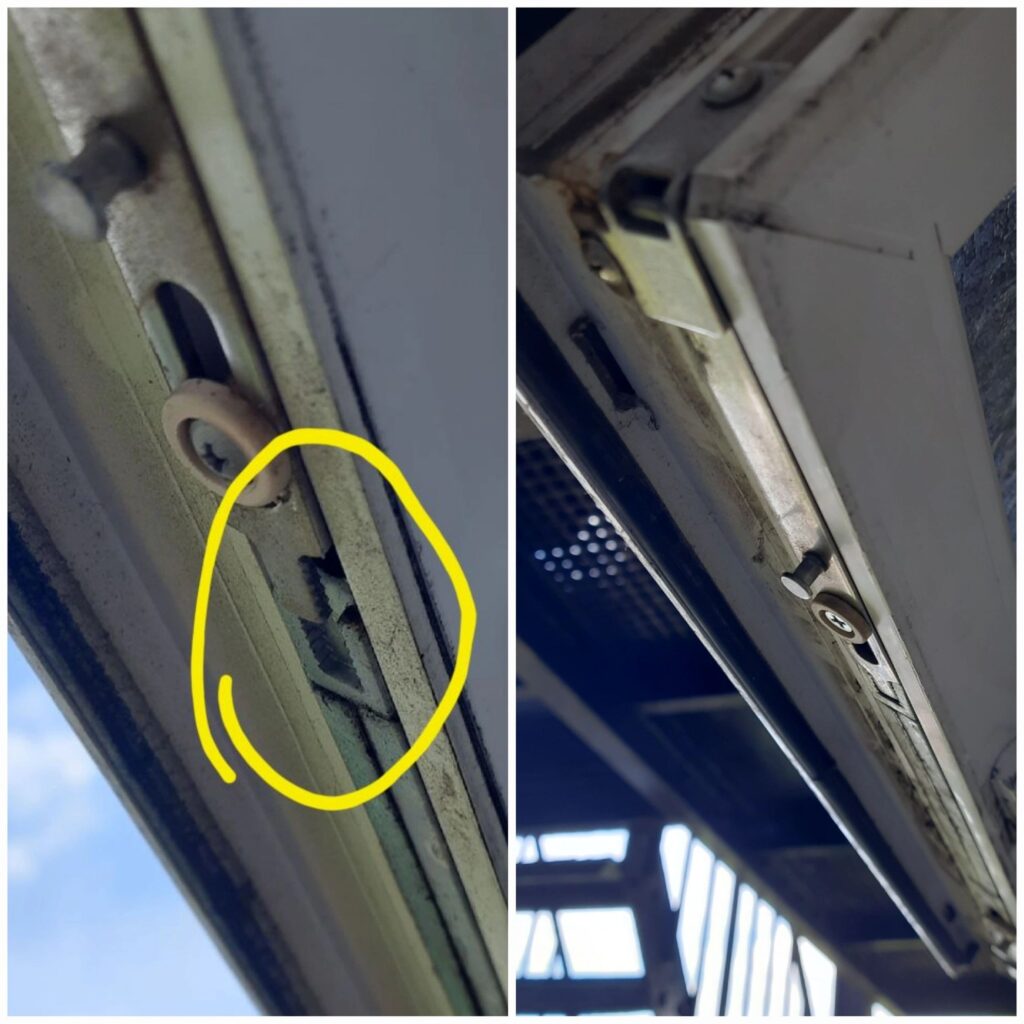 Blocked uPVC window locking mechanism repaired in Richmond