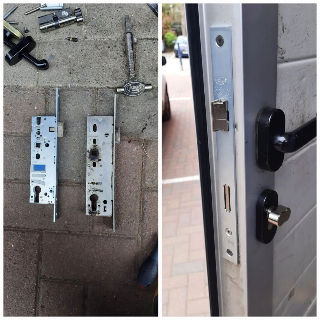 Commercial shutter door lock and gearbox repair in Weybridge