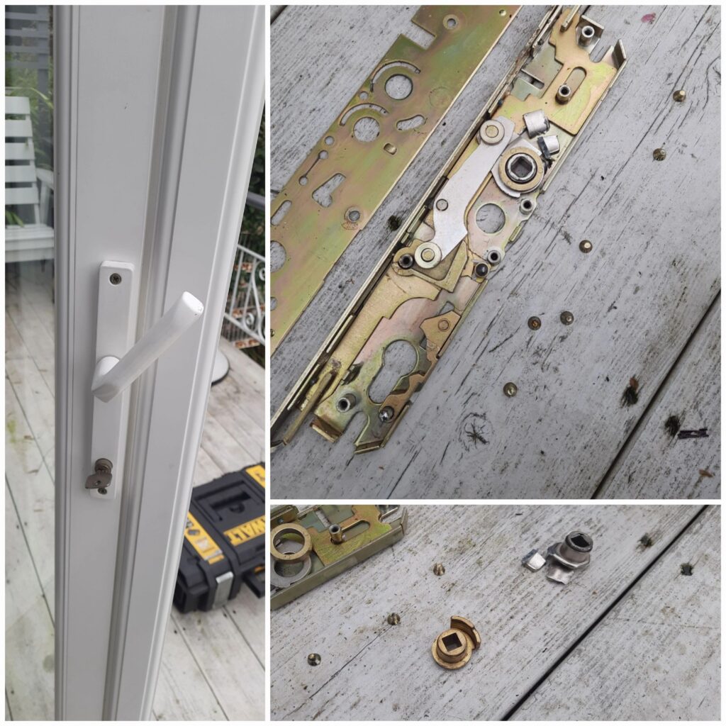 French door multipoint gearbox repair in Sunbury-on-Thames