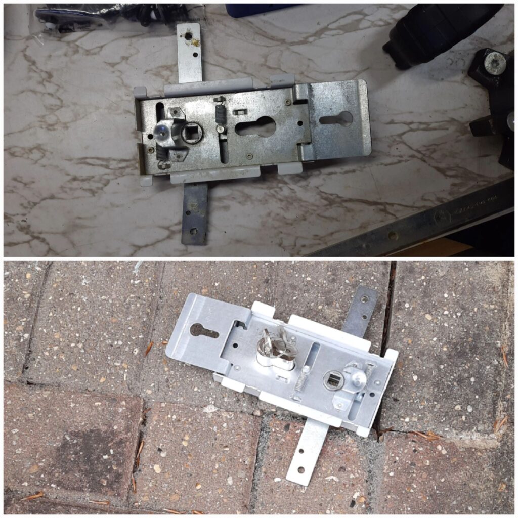 Garage door opening mechanism replaced and adjusted in Staines