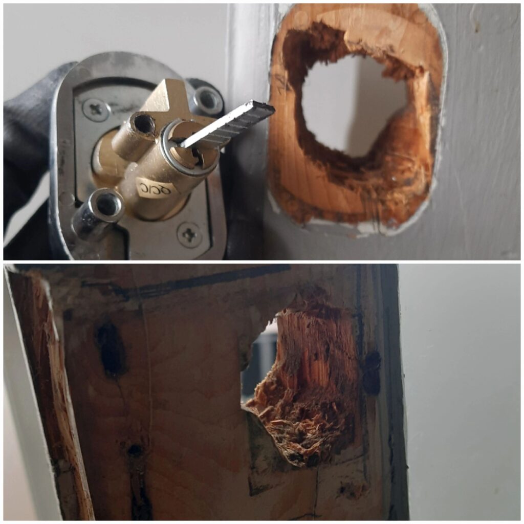 High-security nightlatch replacement in New Malden
