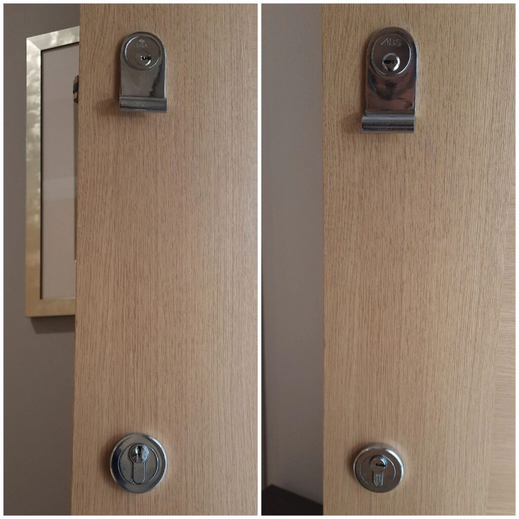 Keyed-alike rim lock and deadbolt upgrade in Windsor