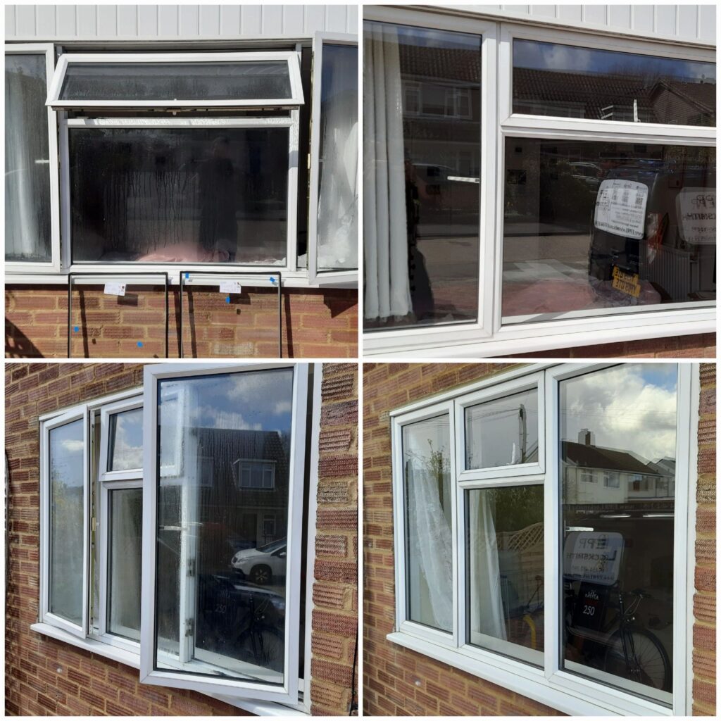 Misted double glazing units replaced in an Ashford flat