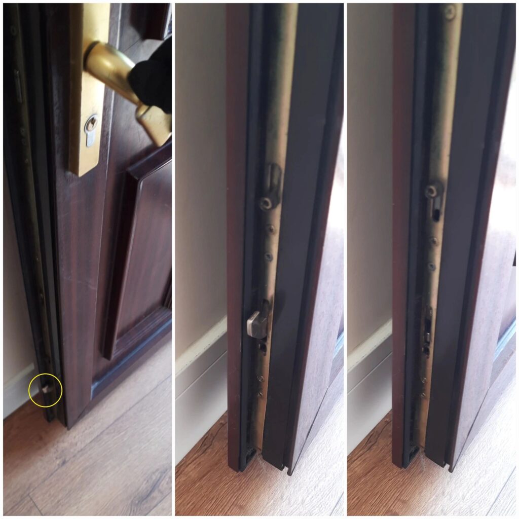 Multipoint gearbox and euro cylinder replacement in Reading