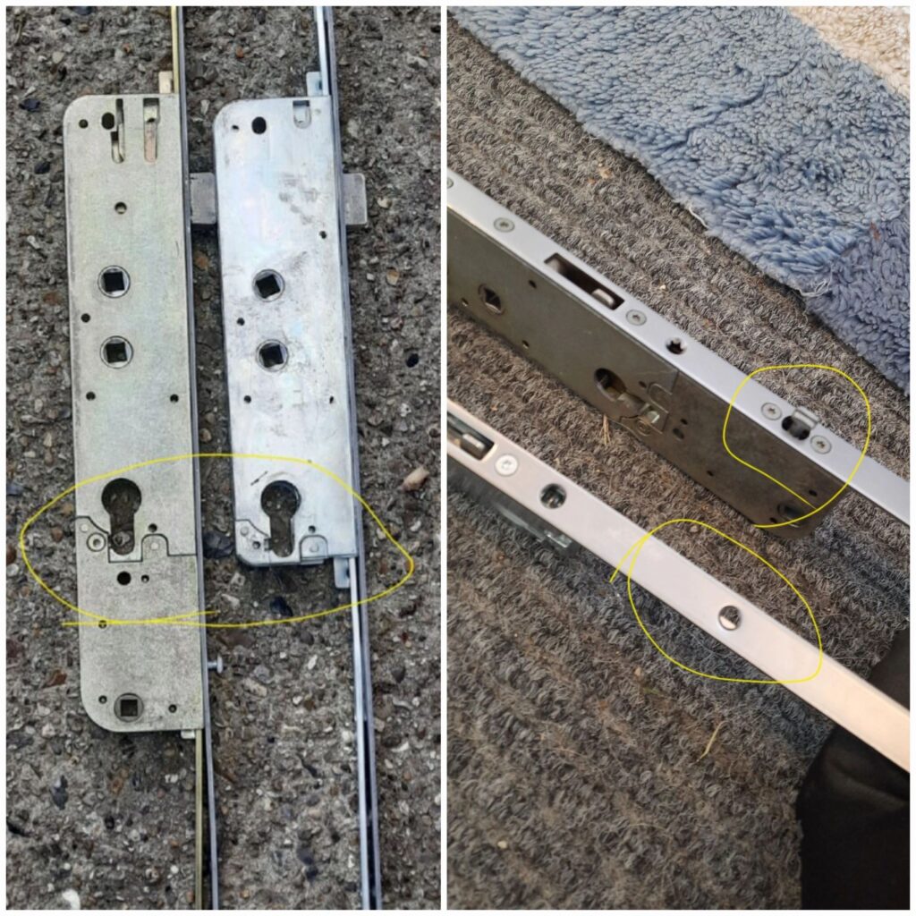 Genuine multipoint locking strip replacement in Ashford