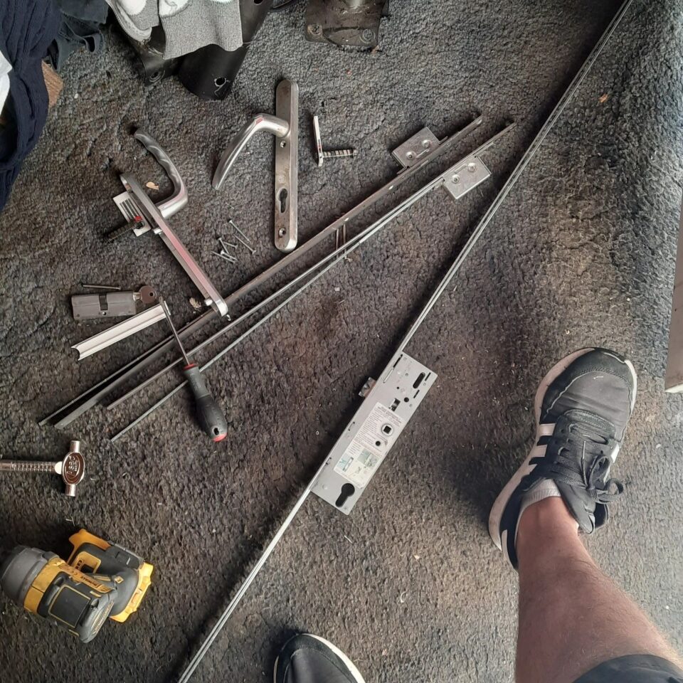 Multipoint lock replacement after forced entry in Hounslow