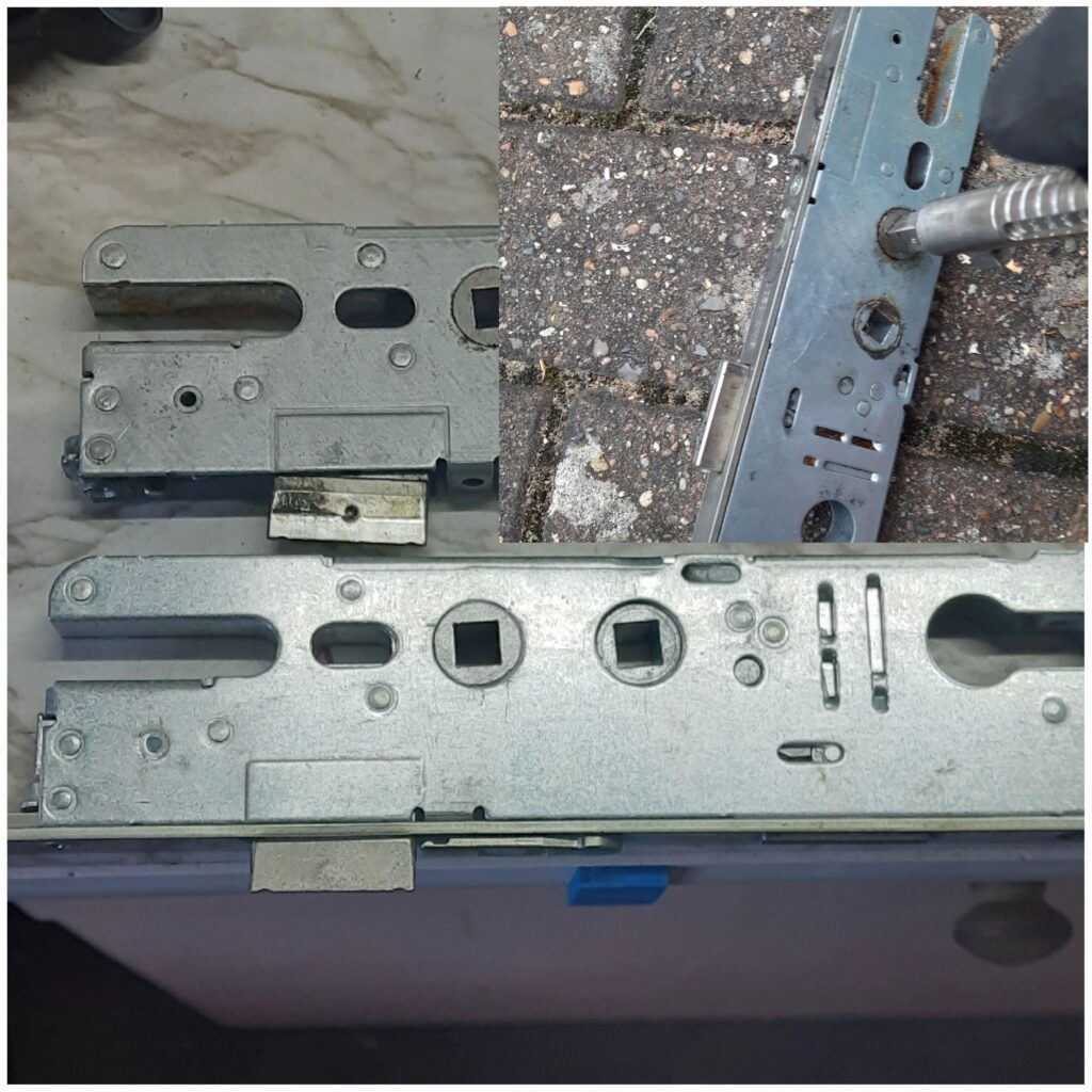 Front door multipoint mechanism replacement in Ashford