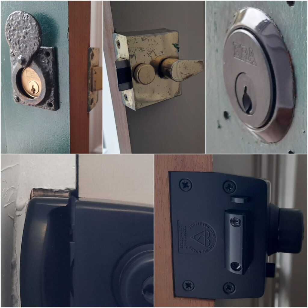 British Standard nightlatch security upgrade in Teddington