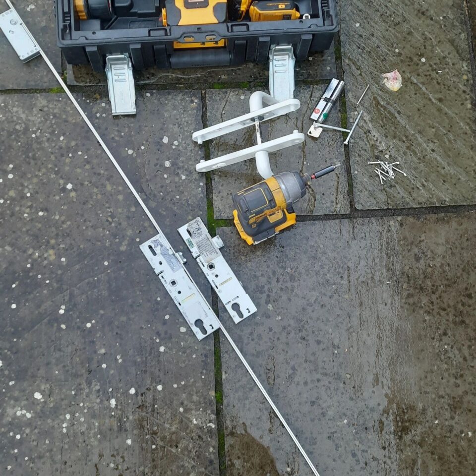 Patio door multipoint gearbox replacement in Hatfield