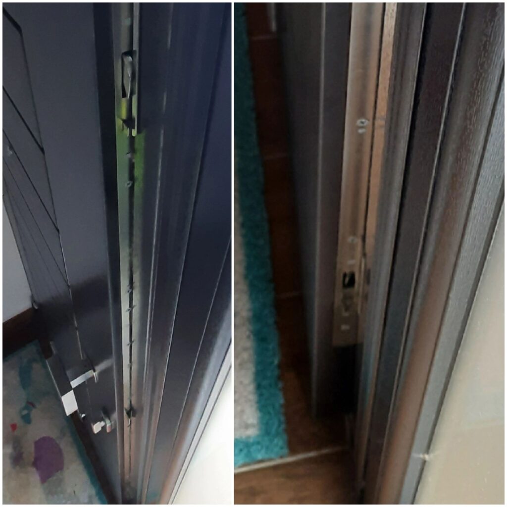 Self-locking multipoint door adjusted in Walton-on-Thames