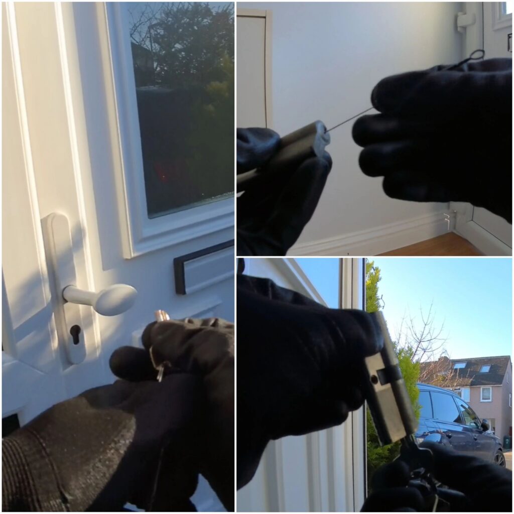 Replacement door lock after a snapped key emergency in Sunbury