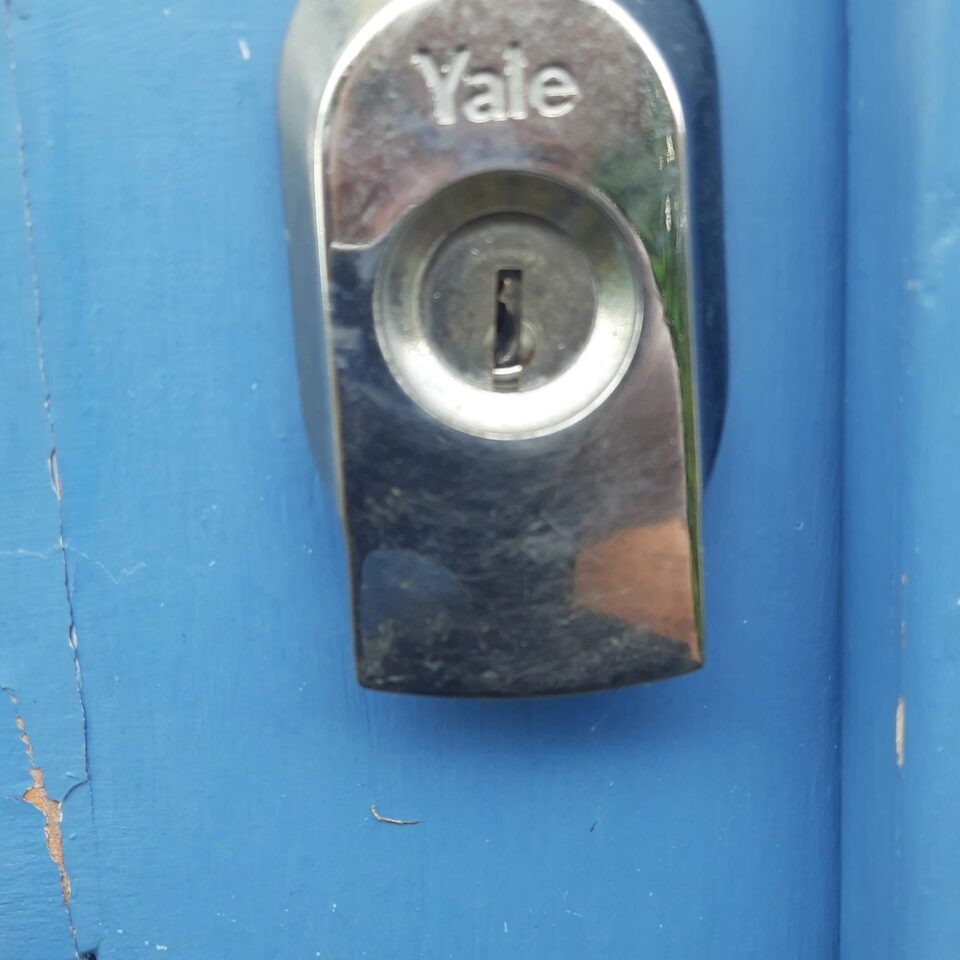 Snapped key removed from a front door lock in Feltham