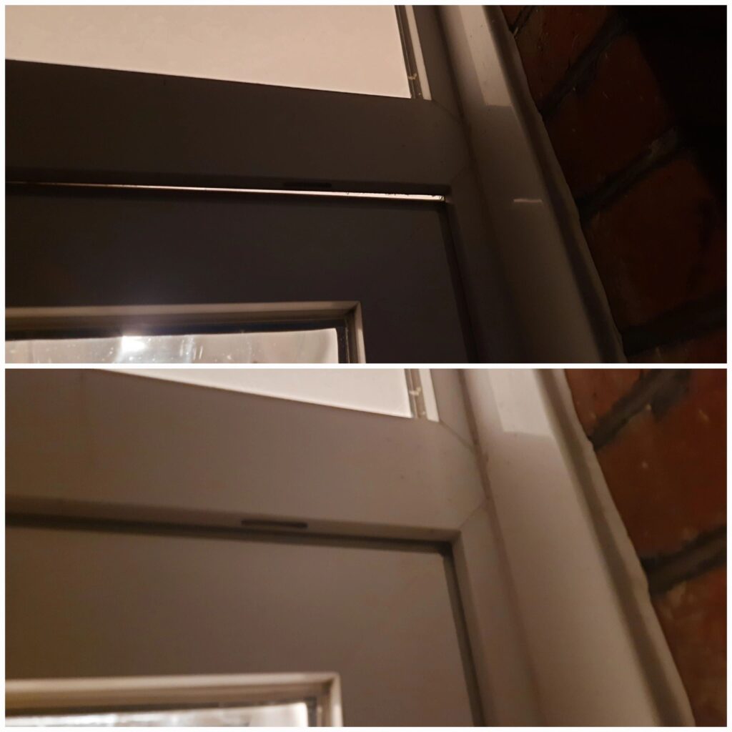 uPVC front door realigned in New Malden