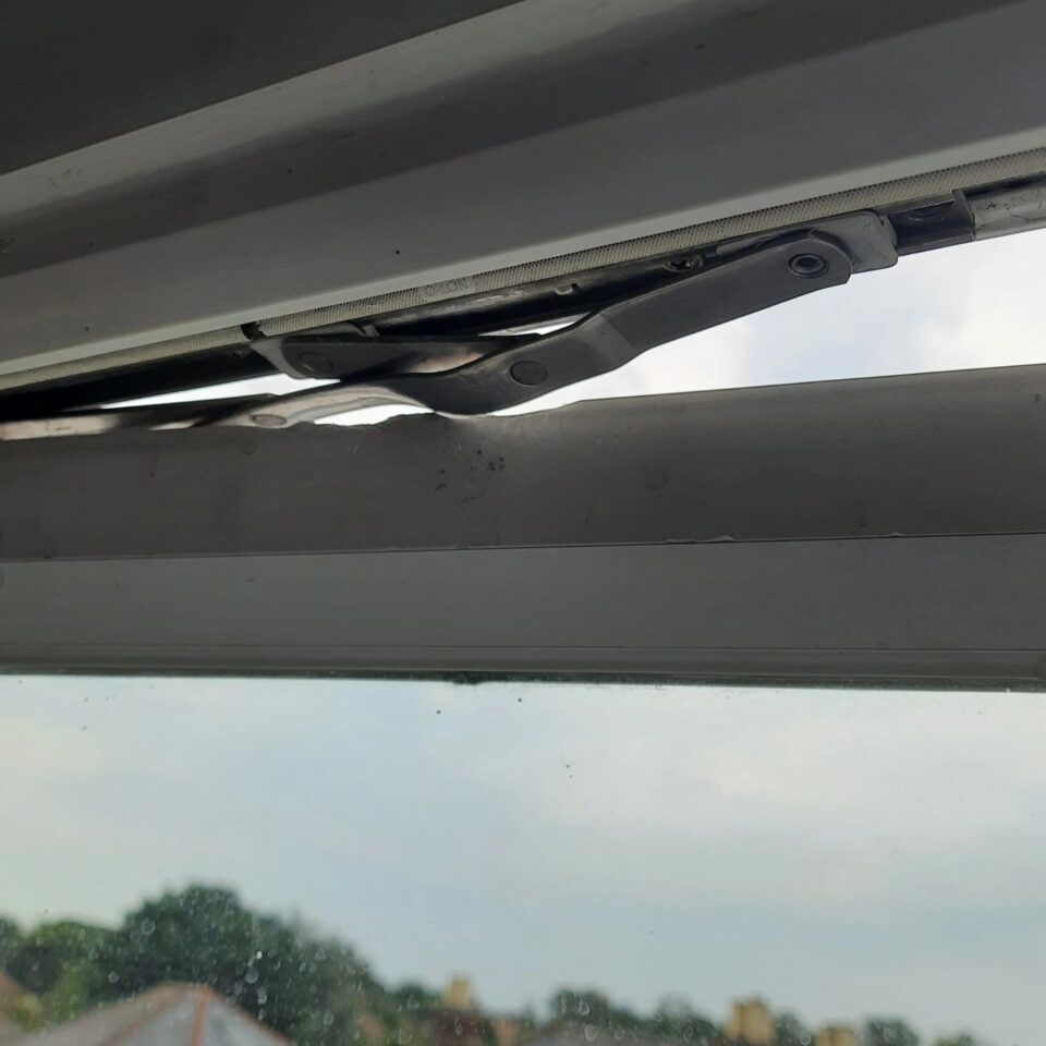 Replacement uPVC window hinges fitted in Feltham