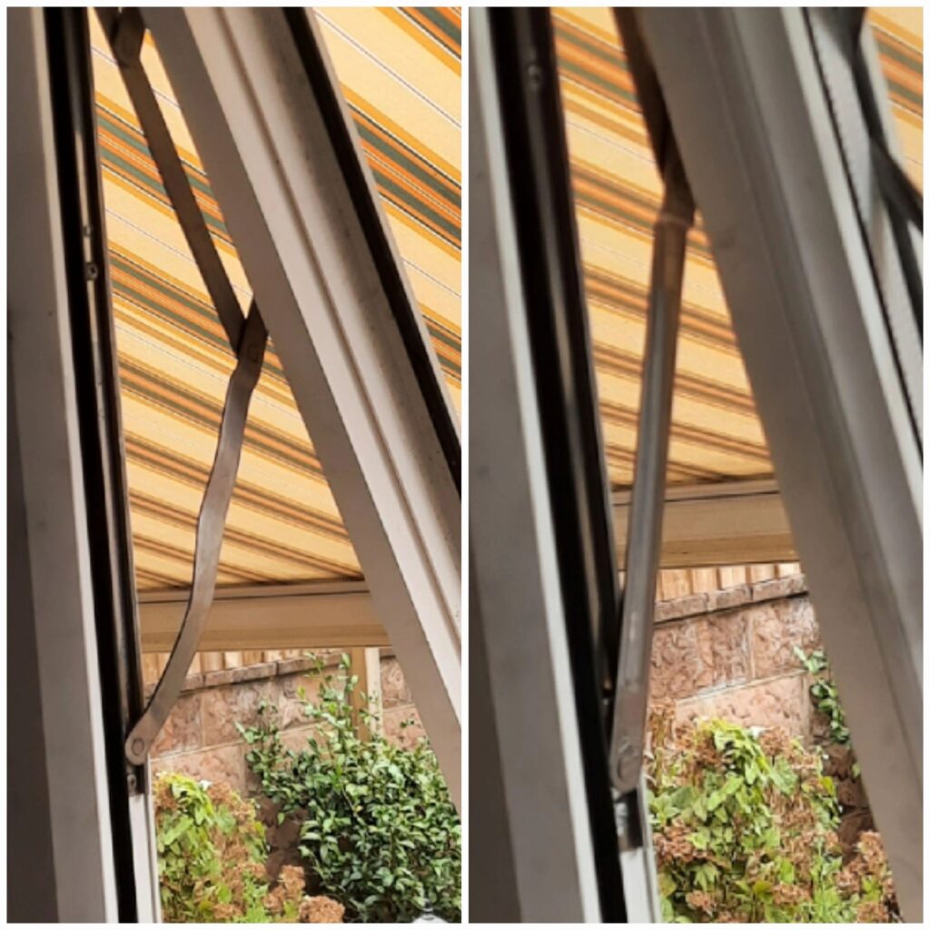 Damaged uPVC window hinge replaced in Isleworth